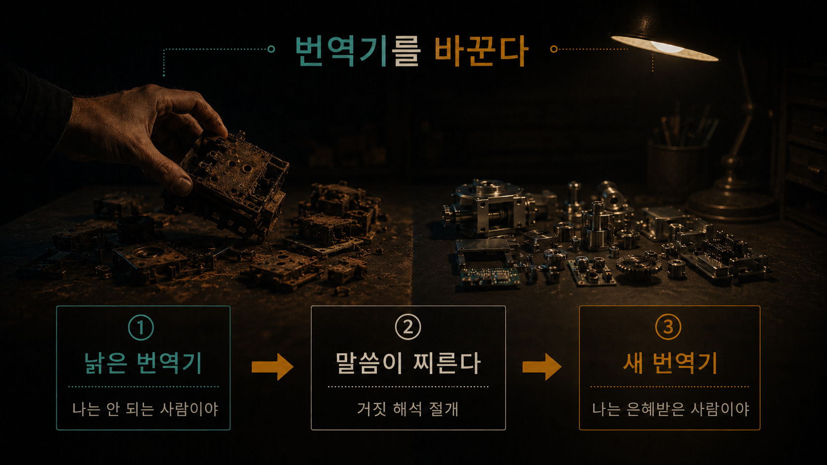 번역기를 바꾼다